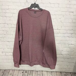 NWOT Gildan Pink Women’s Casual Sweatshirt Size: 3XL